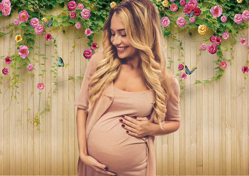 WOLADA Spring Flower Wall Backdrop Colorful Roses with Butterflies Background Ideal for Spring Photo Shoots Wedding Bridal Shower Garden Themed Parties Studio Props 10x10FT 8909 - Image 4